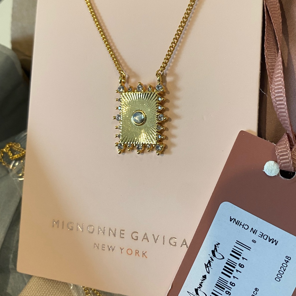 *New* Mignonne Gavigan Amelie Charm Necklace